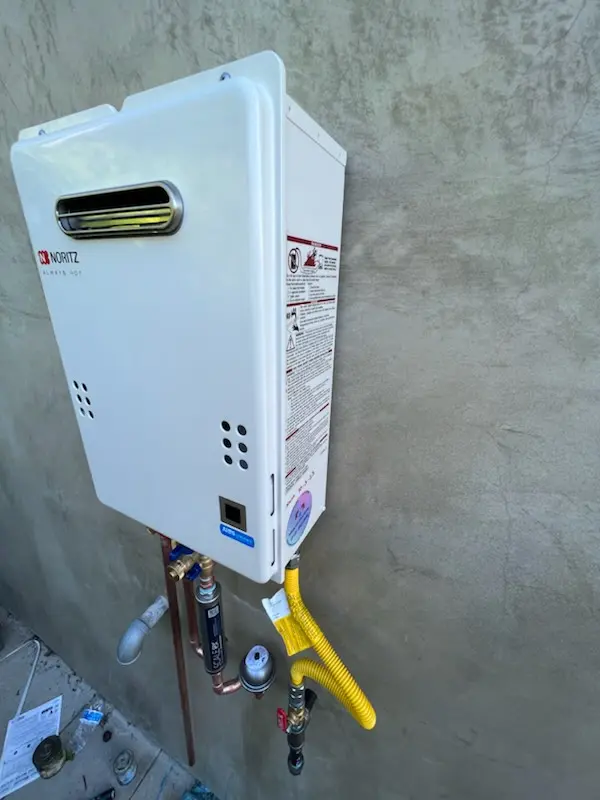 Tankless water heater installation for Farrs Corner homes