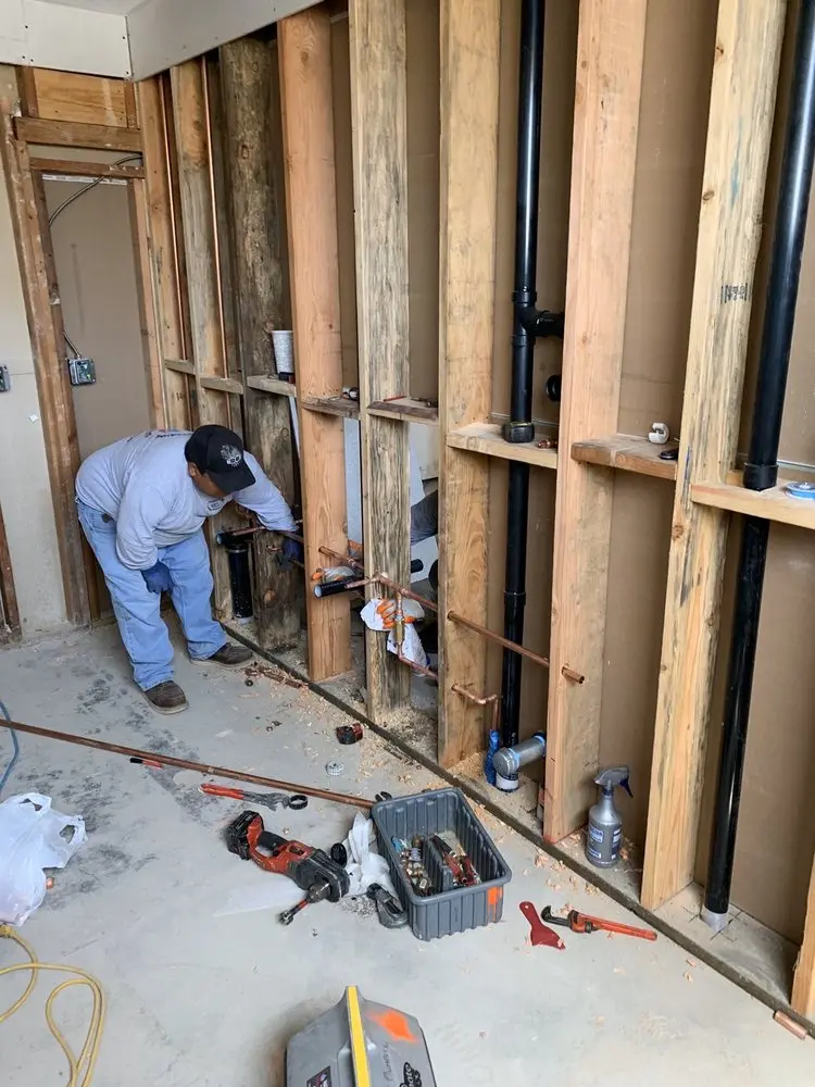 Commercial rough-in plumbing for Gas Line Repair in Farrs Corner